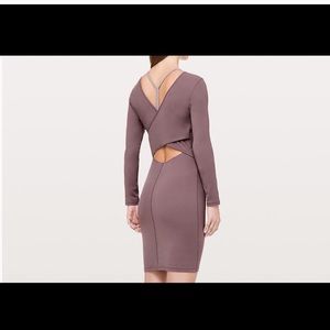 Lululemon Purple Wrap Dress